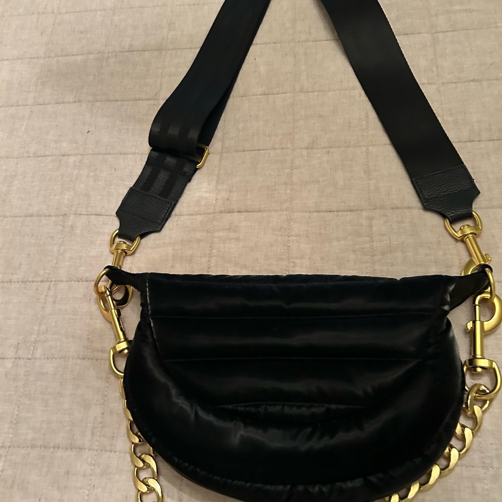 THINK ROYLN Black Crossbody Bag with Gold Accents

TINY DANCER